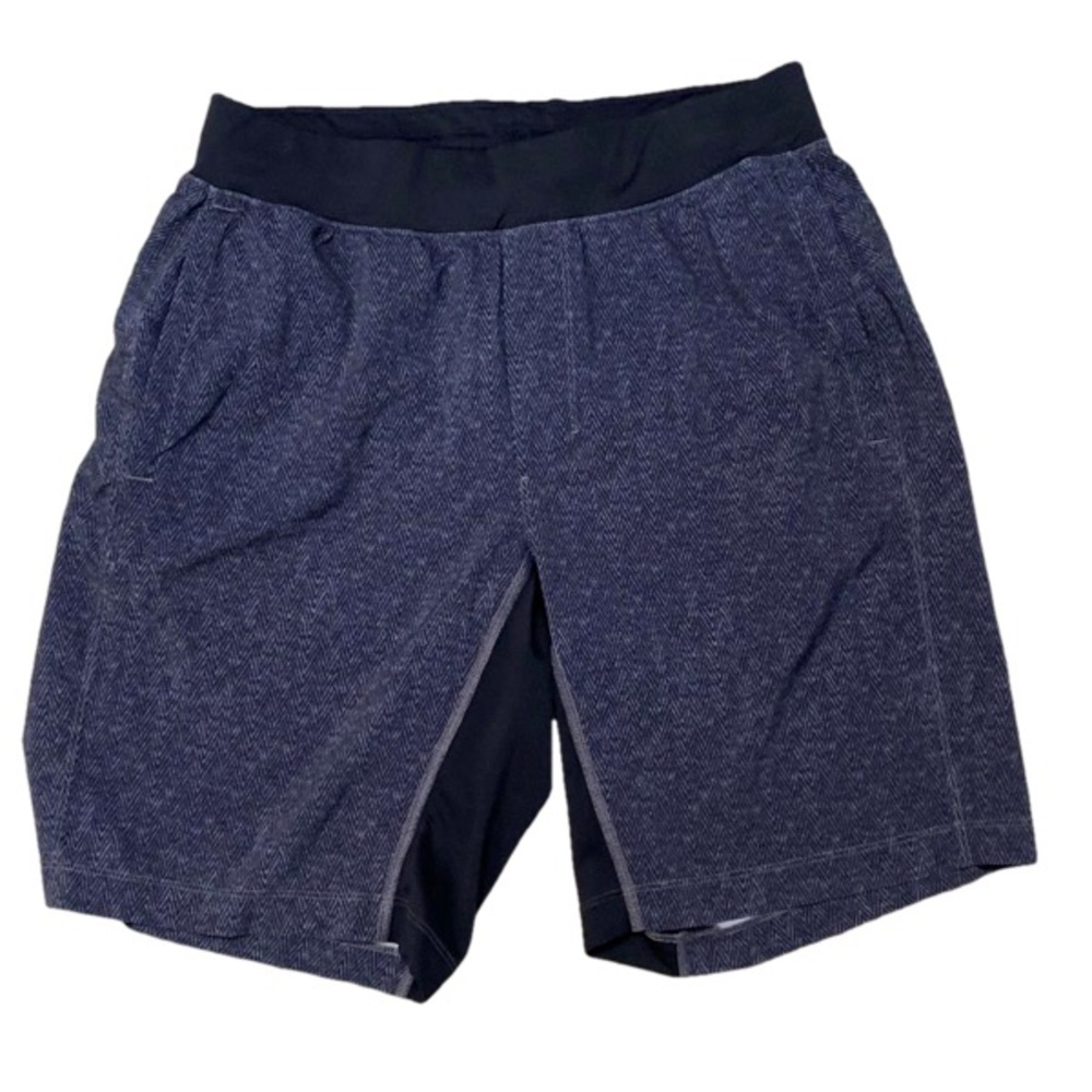Lululemon Grey / Black T.H.E. Short 9" *Linerless Short | Size Medium